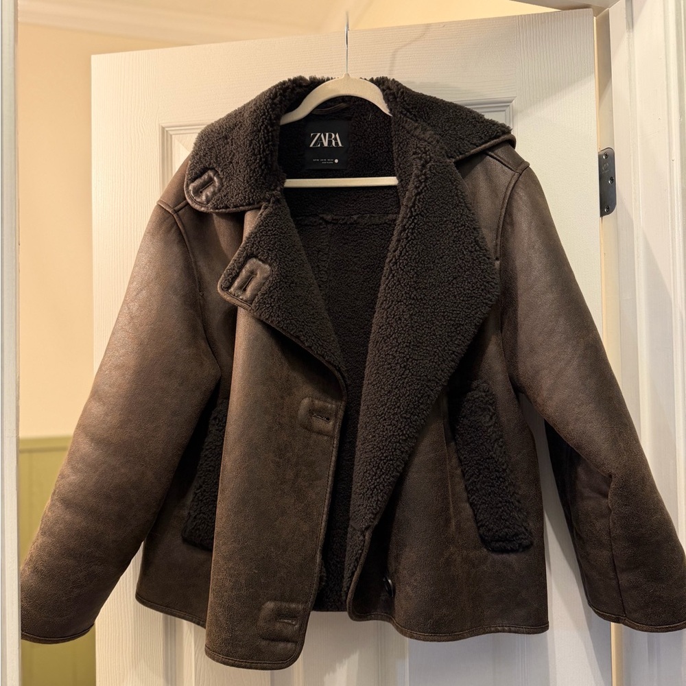 Zara double faced jacket - Picture 2 of 4